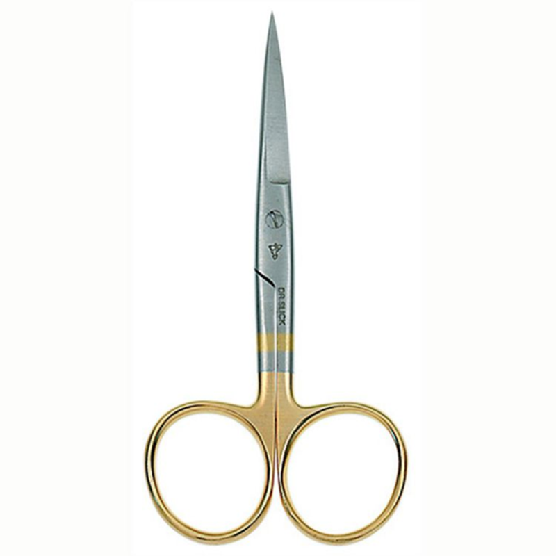 XFISHMAN Fly Tying Scissor All Purpose 4” Straight/Curved Arrow Hair Scissor