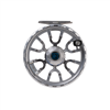 Image of Hardy's Fortuna Regent Fly Reel in grey silver from the front