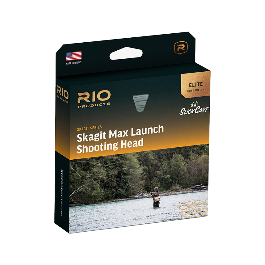 RIO Elite Skagit Max Launch Spey Shooting Head: Smooth casting for big flies and sink tips.