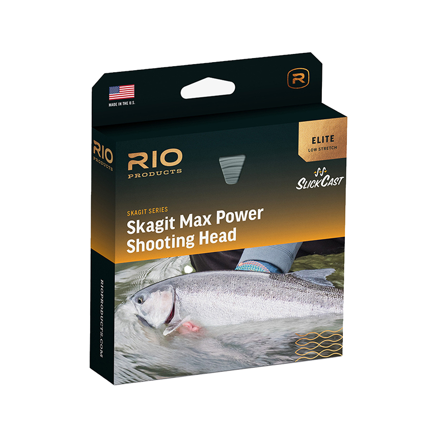 RIO Elite Skagit Max Power Spey Shooting Head: Easy casting for big flies and heavy sink tips.