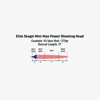 RIO Skagit Mini Max Power Shooting Head: Low-stretch ConnectCore Plus with ultra-slick SlickCast coating.