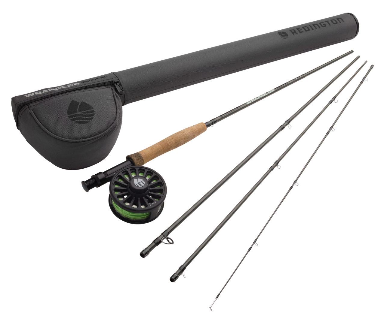 Redington Wrangler Trout XL Kit 690-4, Buy Trout Fly Fishing Kits, 6wt Fly  Rod Outfit, Best Trout Fly Rods Online