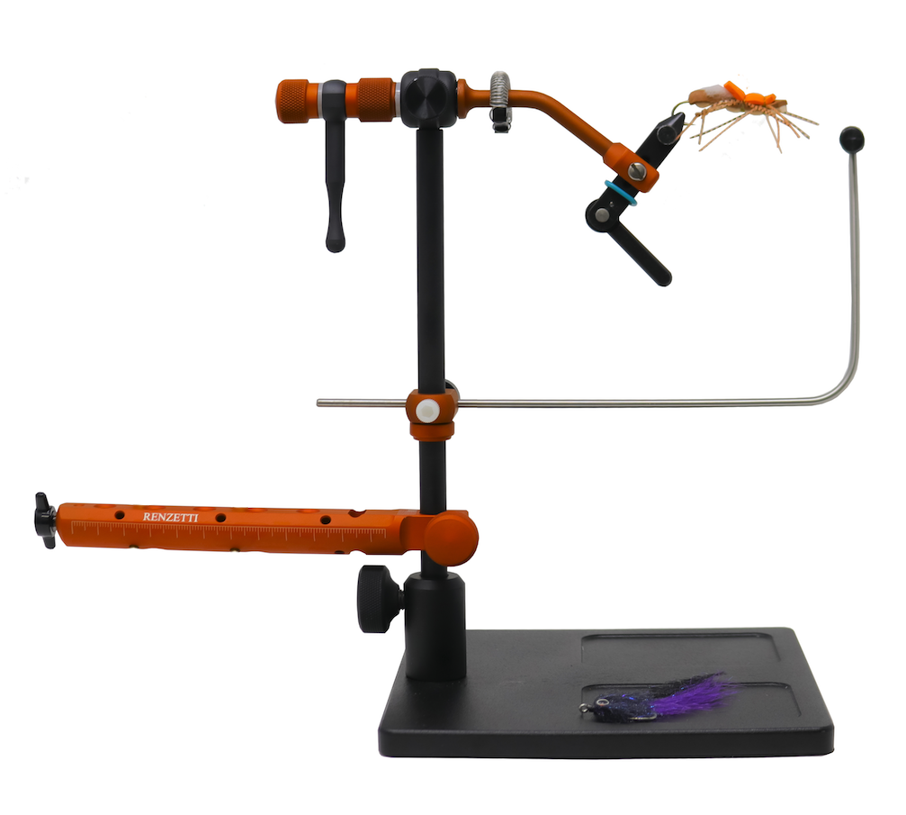 Shop Renzetti Traveler 2900 fly tying vise in limited edition copper anodized color