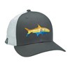 Tarpon Sunrise design hat, ideal for fishing, available for fast ordering.