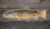 Shop brown trout fishing stickers online at The Fly Fishers.