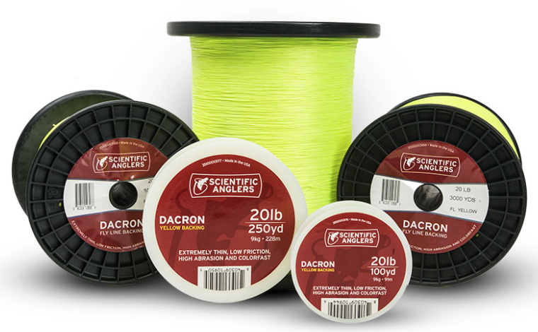 Scientific Anglers Dacron Backing - Orange - 20 Lb - 100 Yd. and