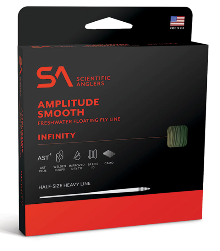 SA Amplitude Smooth Infinity Glow Fly Line, Buy Scientific Anglers Fly  Lines Online At The Fly Fishers