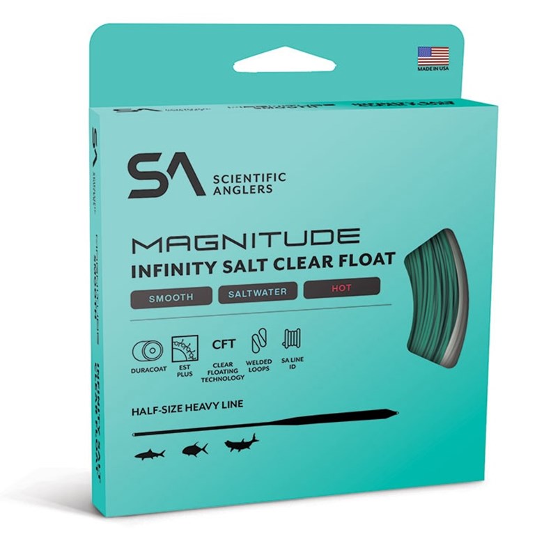 Scientific Anglers Magnitude Smooth Infinity Salt Clear Fly Line