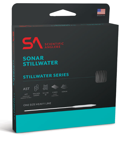 Packaging for Scientific Anglers' Sonar Stillwater Fly Line