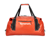 Water-resistant duffel bag with multiple carry options, including side, over-the-shoulder, and backpack-style handles