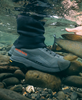 Simms Flyweight Wading Boots Vibram in river water.