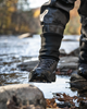 Simms Flyweight Wading Boots Vibram action shot