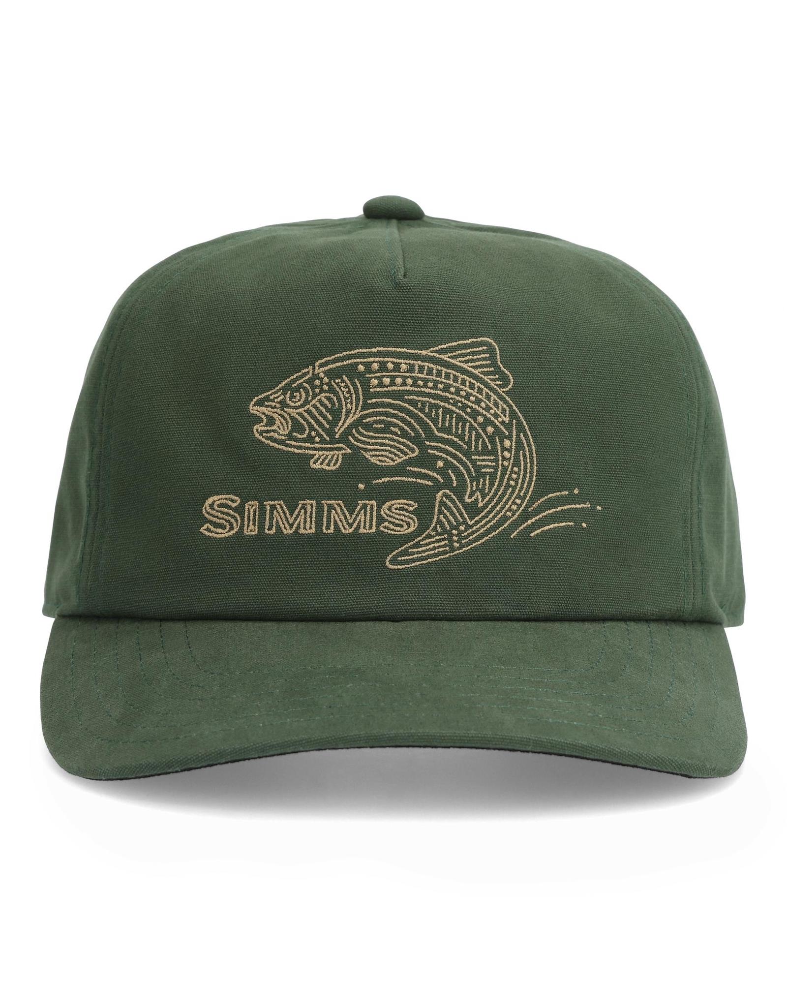 Simms Double Haul Cap, mid-crown cotton-twill hat for outdoor adventures – in stock, order today.