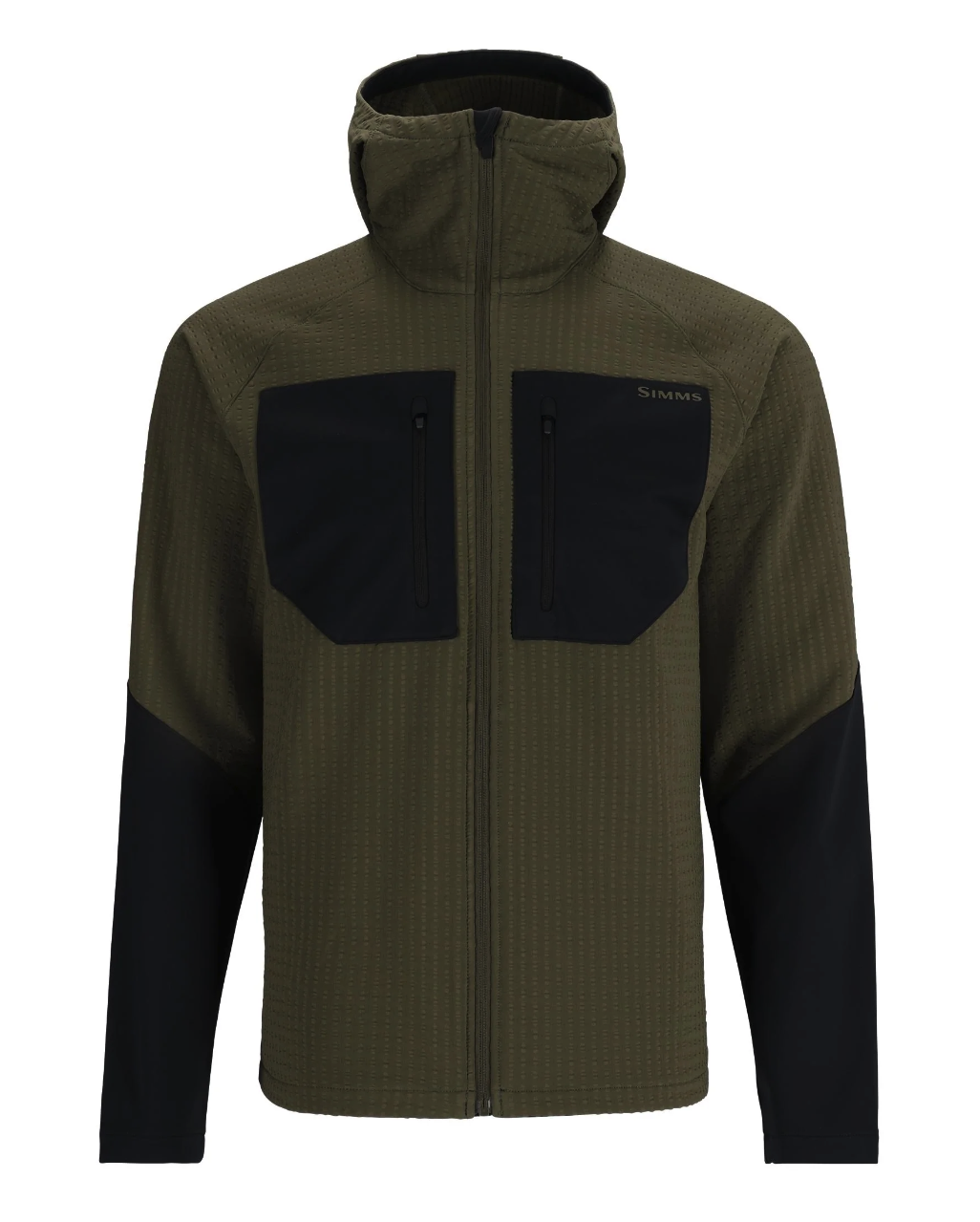 Men's Simms Confluence Hoody - lightweight and breathable for active use and casual wear