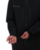 Model showing single-hand adjustable cuff on Simms ProDry Rain Jacket