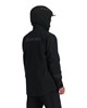 Back view of model wearing Simms ProDry Rain Jacket