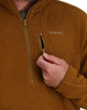 Simms Rivershed Half-Zip Fleece for warm, breathable layering.