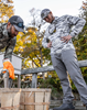 Fisherman on dock wearing Simms Challenger Pant.