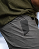 Close up of knife guard pocket on Simms Challenger Pant.