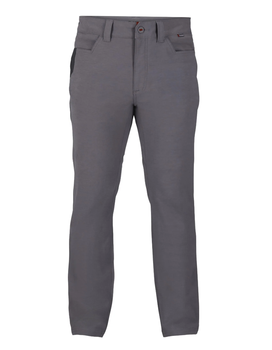 Simms Challenger Pant Steel color.