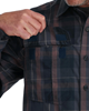 Stylish and functional Simms Coldweather Shirt - essential for cold-weather outdoor sports.