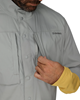 Simms Latitude BiComp Shirt front pocket detail