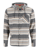 Simms Santee Flannel Hoody for men - stylish and warm for outdoor adventures.