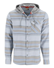 Simms Santee Flannel Hoody - comfortable and durable for fishing and hiking.