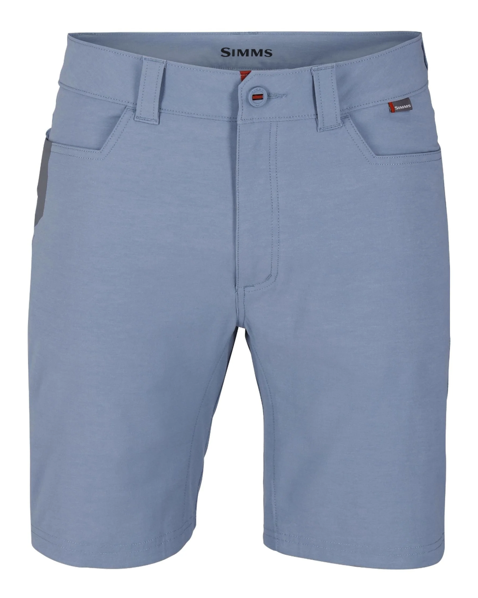 Simms Challenger Shorts in albacore color.