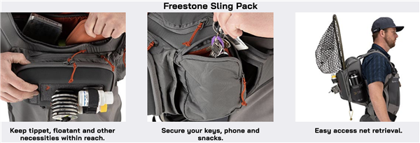 Simms Freestone Hip Pack (Pewter)