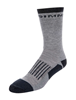 Simms Merino wool socks for hiking and fishing, offering natural temperature regulation.