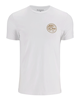 Simms Nostalgic Bass T-Shirt with breathable fabric for casual wear.