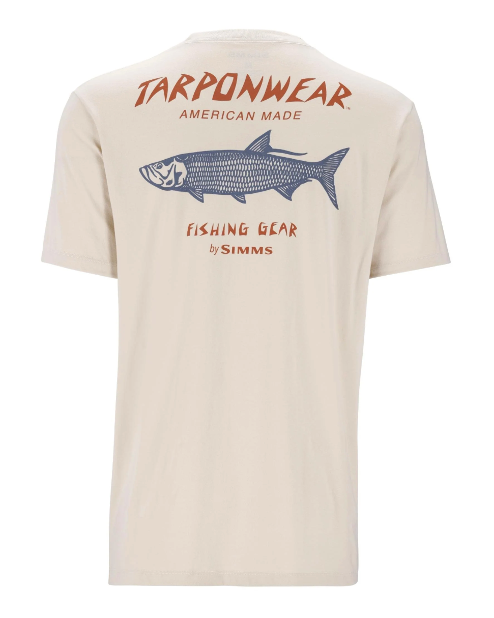 Simms Tarponwear T-Shirt back graphic.