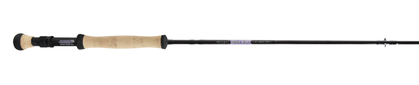 Shop St. Croix Mojo Bass Fly Rod for the best price on bass fly fishing rods.