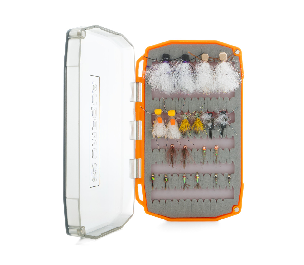 Umpqua Dry/Dropper Fly Assortment Flies for the Umpqua Dry/Dropper Fly Assortment shown in fly box