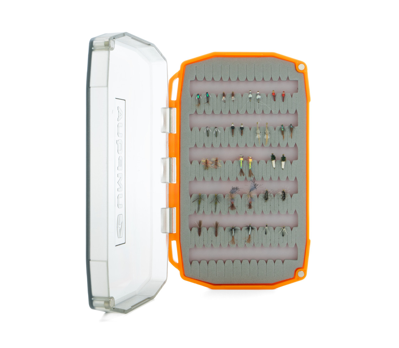 Umpqua Tailwater Fly Assortment Flies and fly box included with the Umpqua Tailwater Fly Essential Assortment
