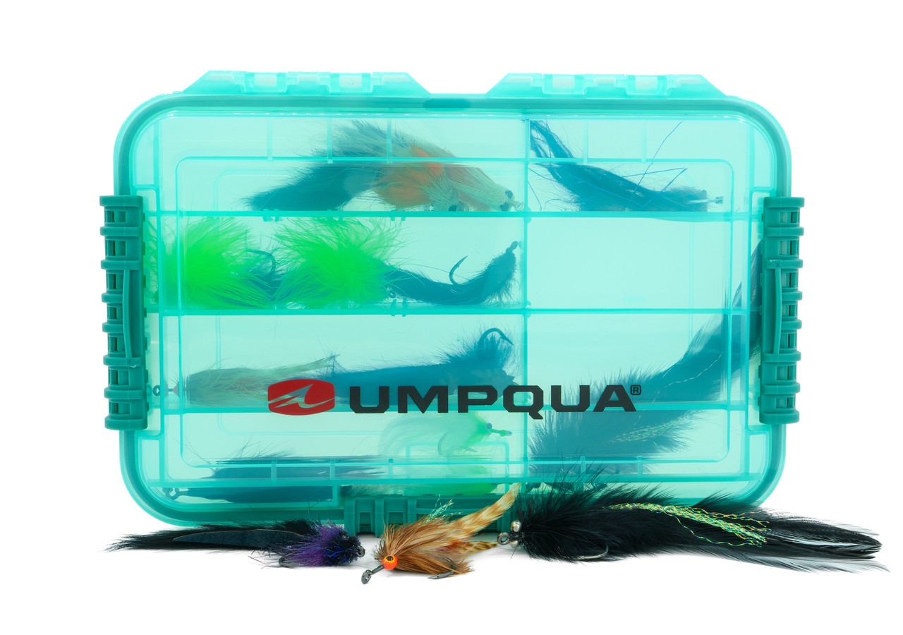 Umpqua Tarpon Fly Assortment Flies and included fly box for the Umpqua Tarpon Fly Assortment
